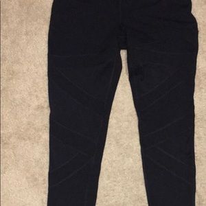Cloud Chaser cutout mesh capris NWT